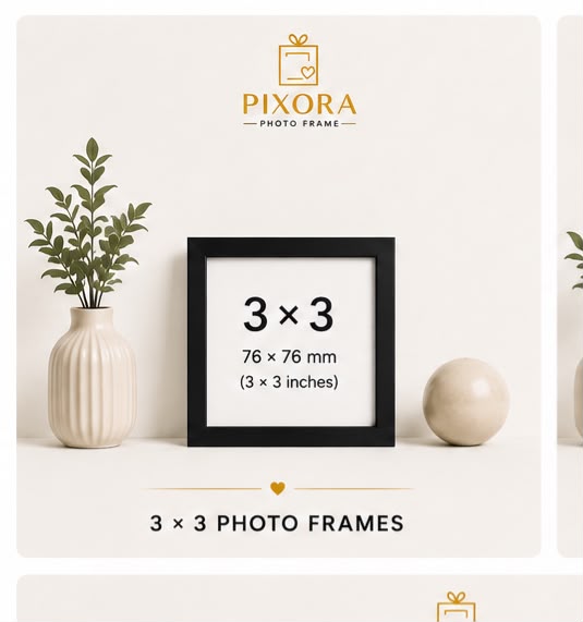 3×3 Photo Frames Photo Frames in Kanhangad