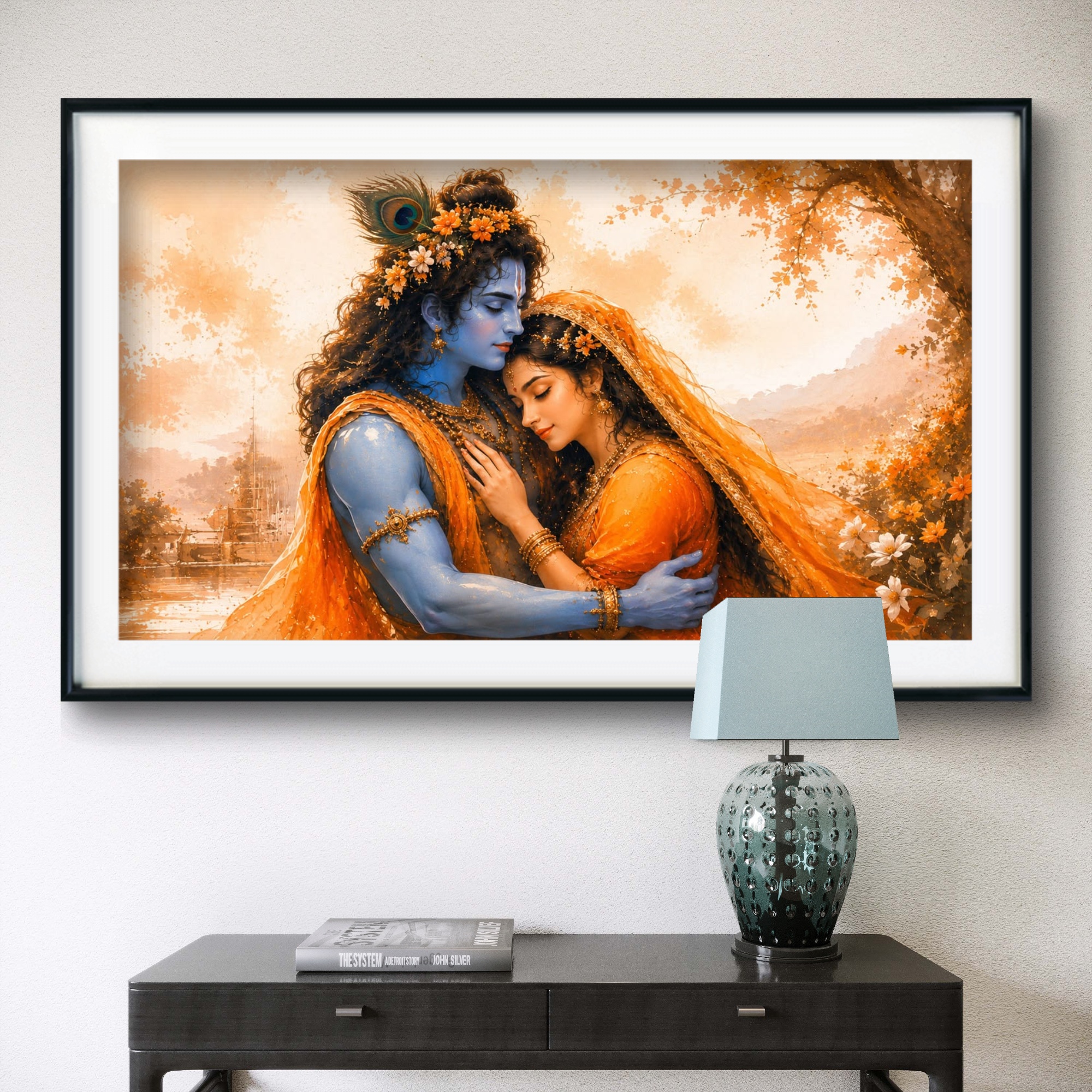 RadhaKrishna Canvas Photo Frames in Kanhangad
